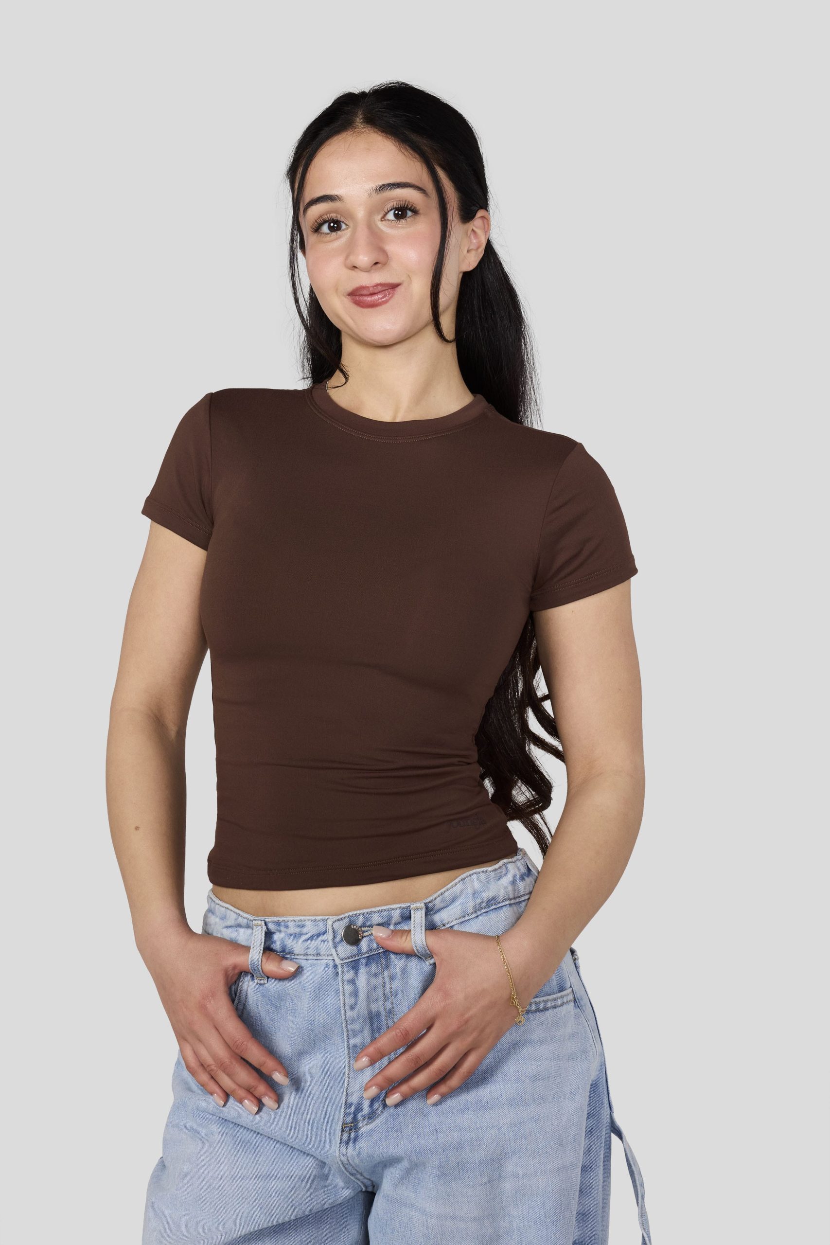 W4279 - Studio Edit Fitted Tee - Image 2