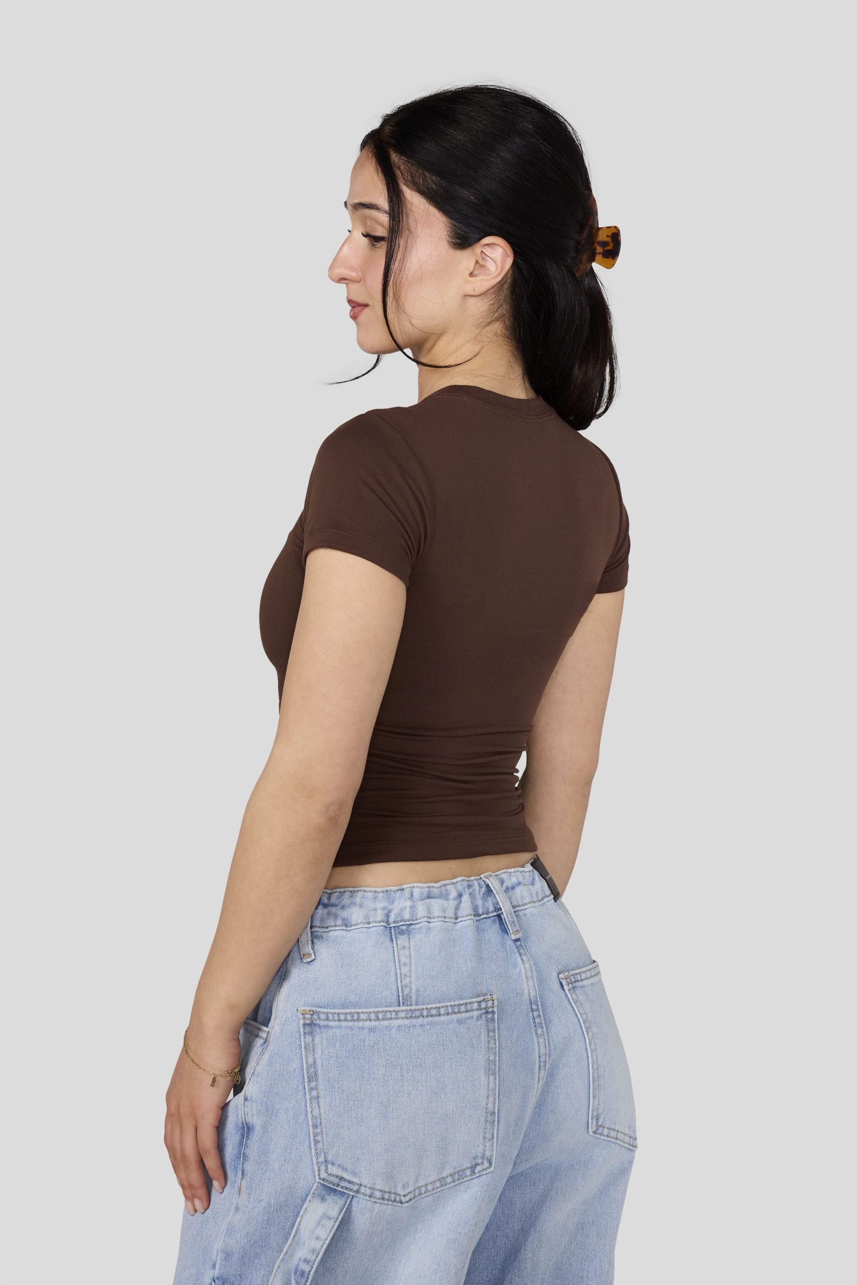 W4279 - Studio Edit Fitted Tee - Image 9