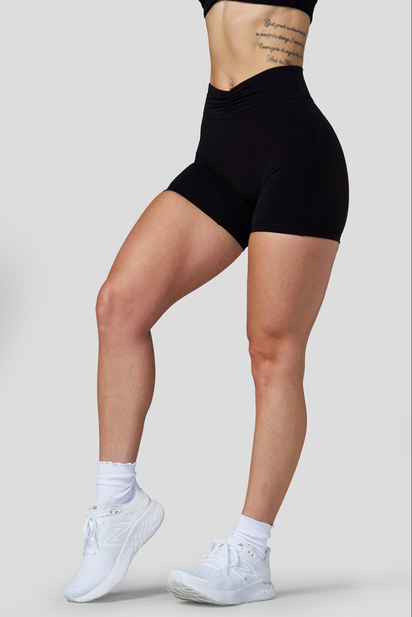 W1161 - Buttersoft Scrunch Band Shorts - Image 8