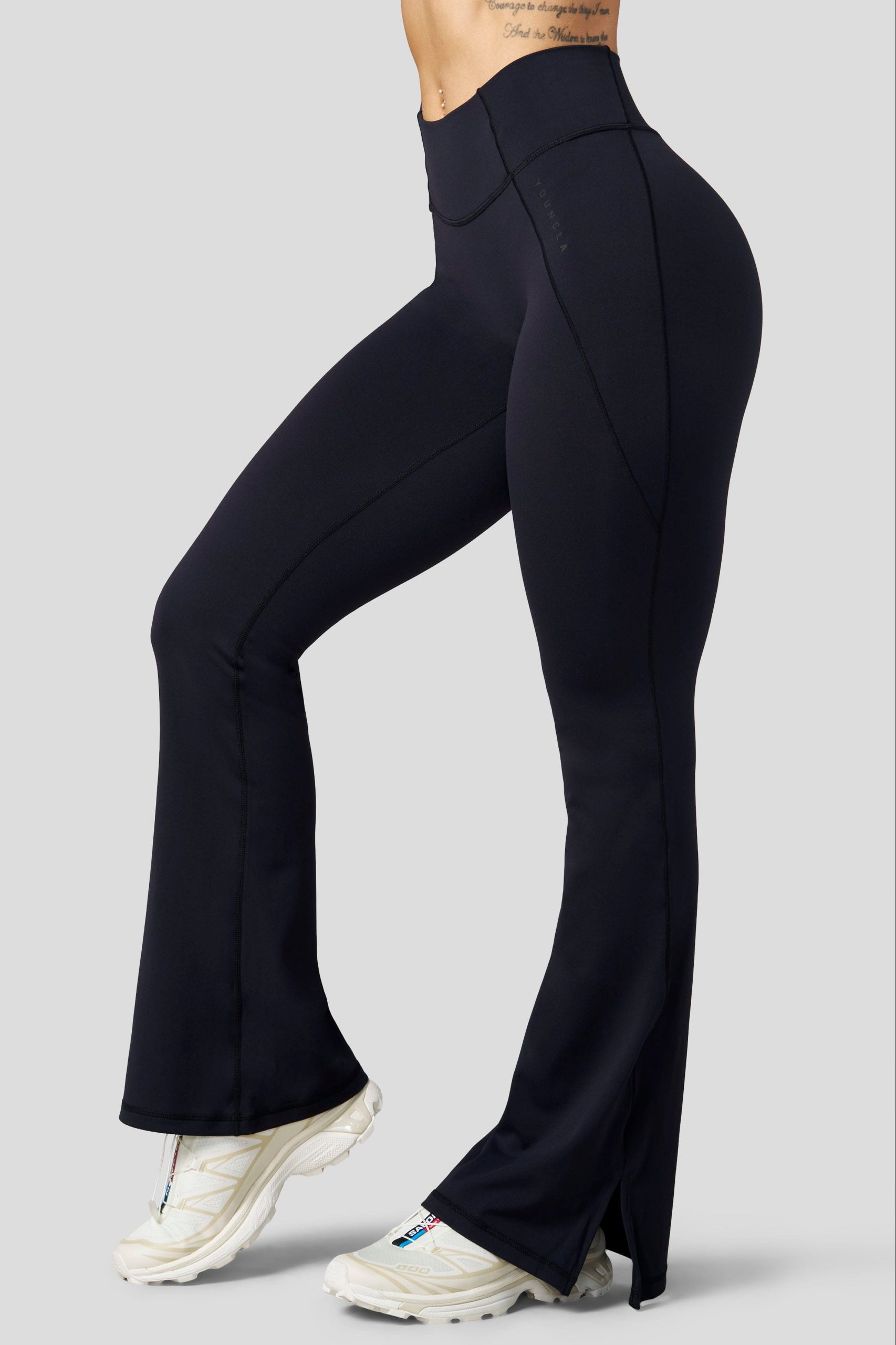 W2085 - Elevate Flare legging (Short) - Image 3