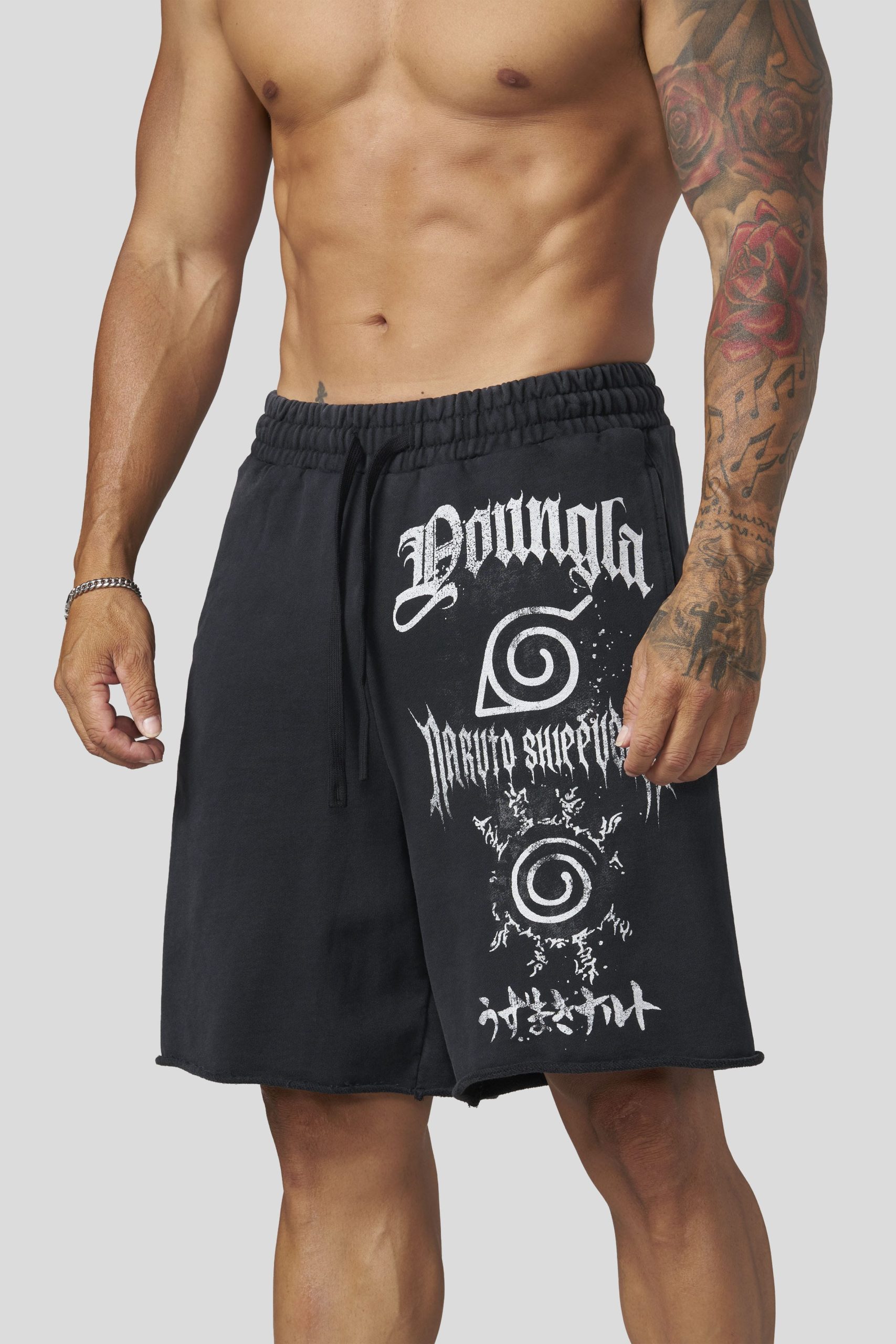 1002 - Naruto Sweat Shorts - Image 6