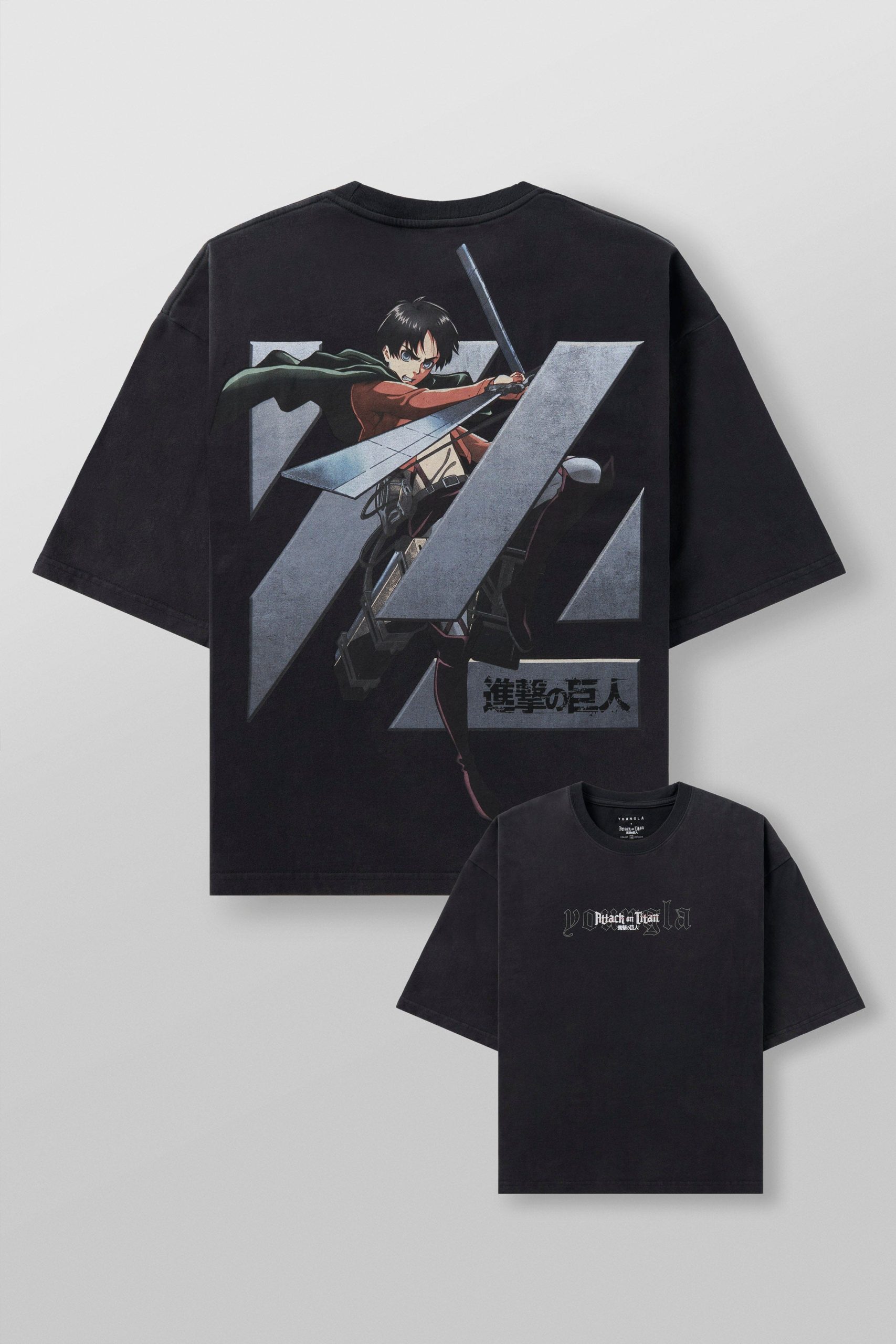 4186 - AOT? x YLA Cropped Tees - Image 8