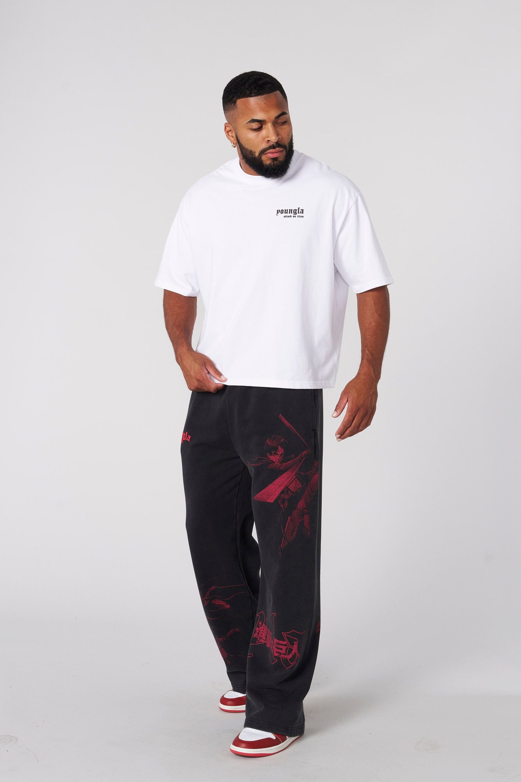 4186 - AOT? x YLA Cropped Tees - Image 4