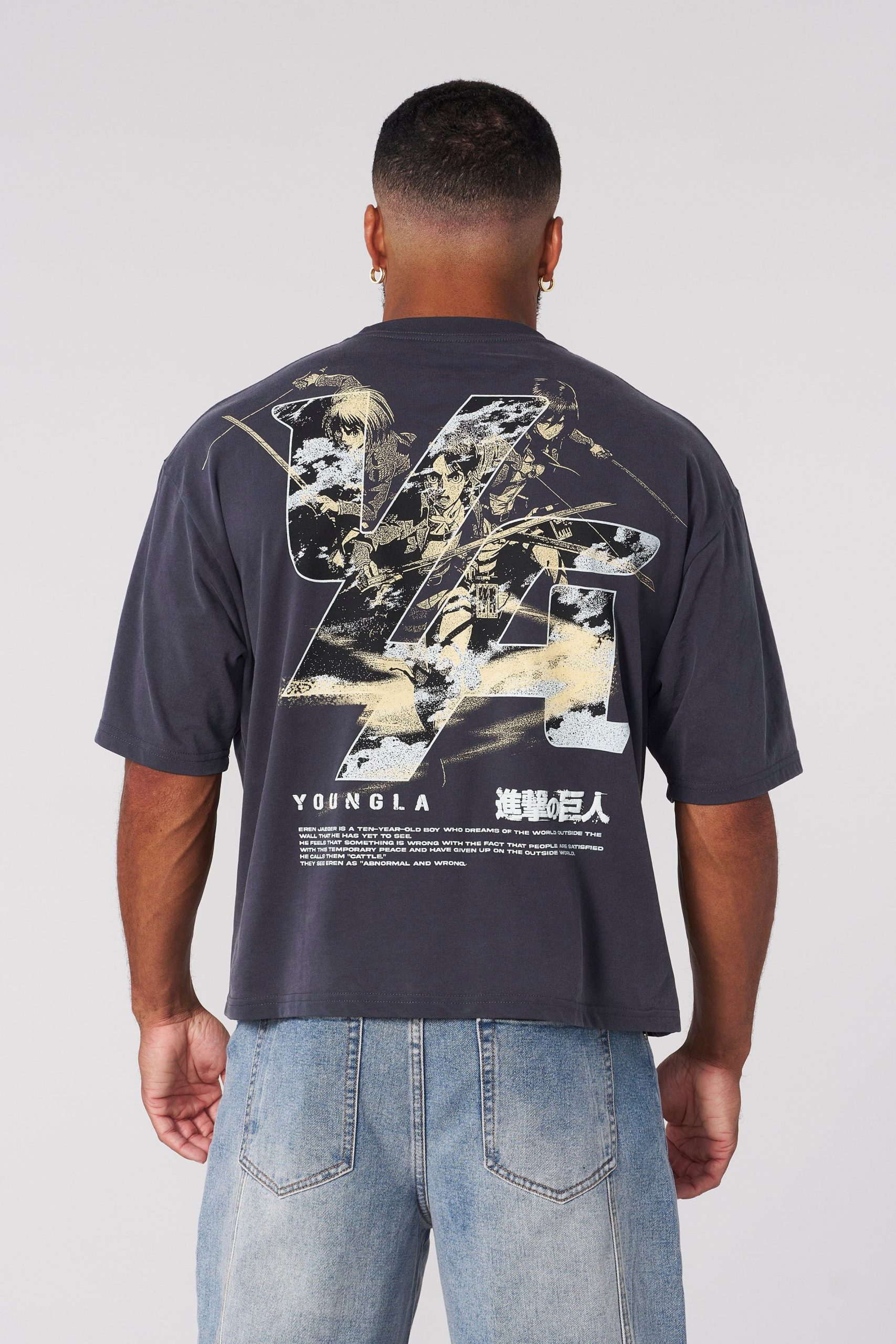 4186 - AOT? x YLA Cropped Tees - Image 5