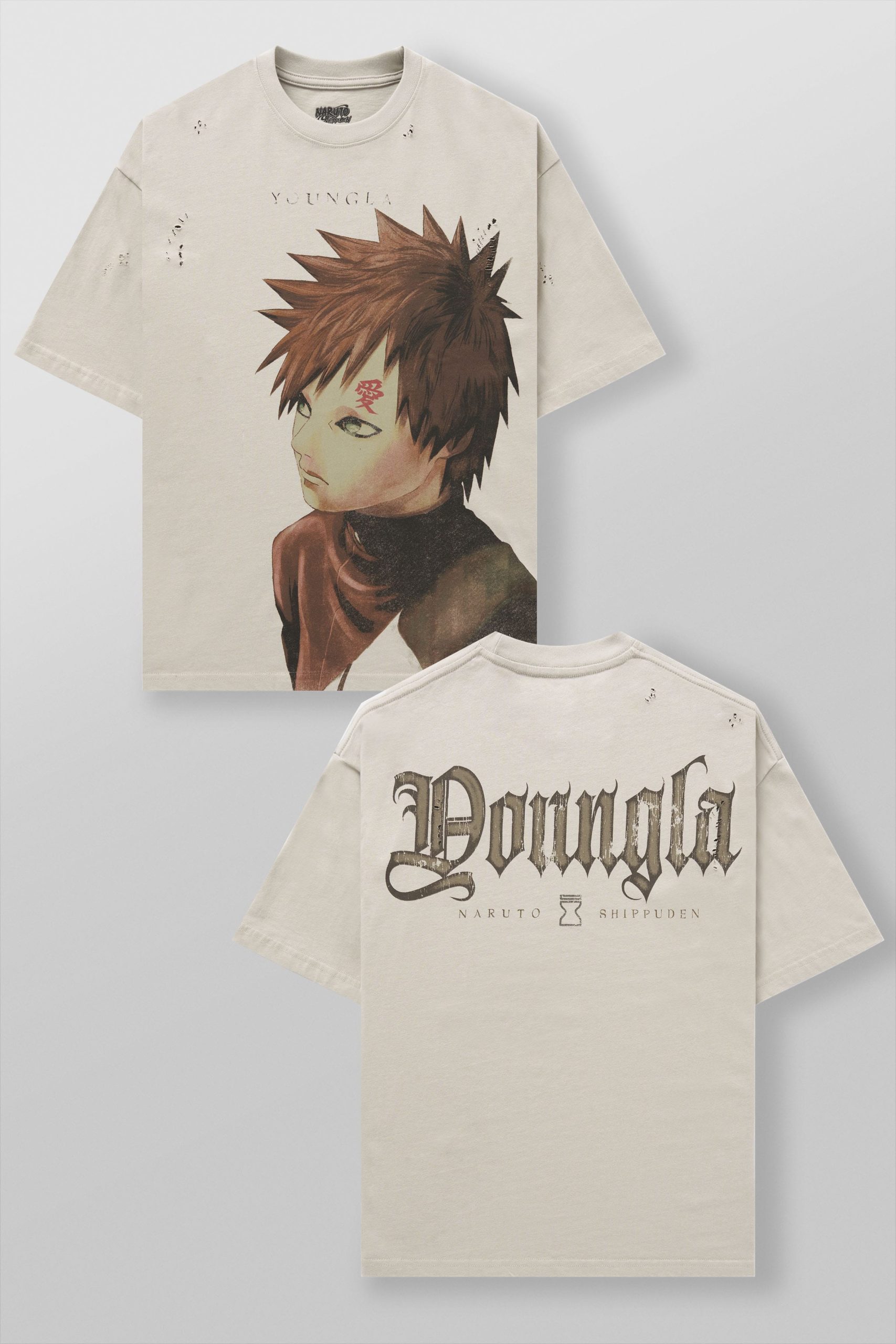 4318 - Naruto Distressed Tees - Image 8
