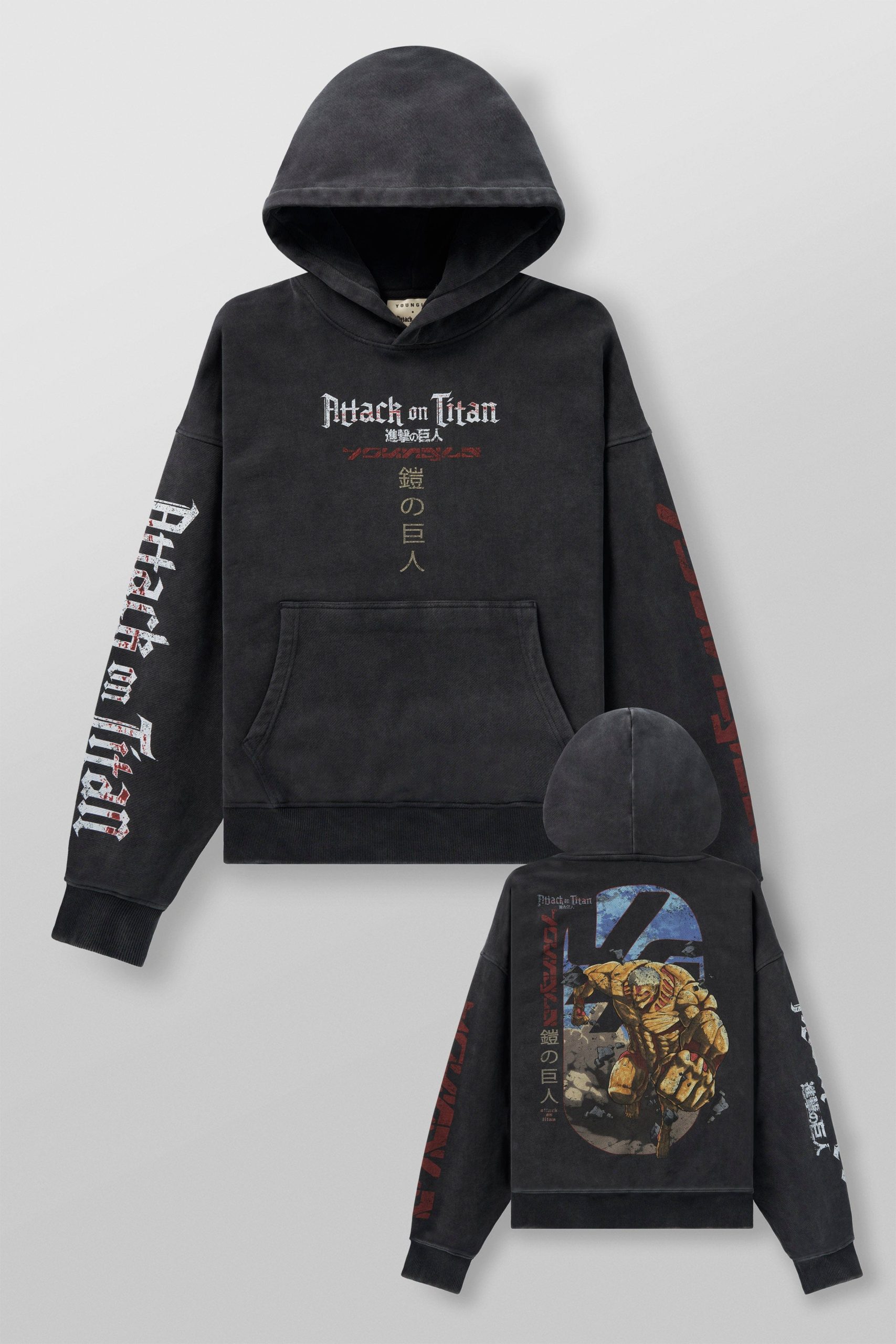 5129 - AOT? x YLA Pullover Hoodies - Image 9