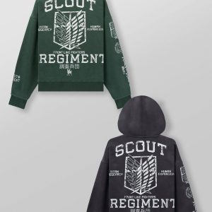 5138 - AOT? x YLA Zip-Up Hoodies