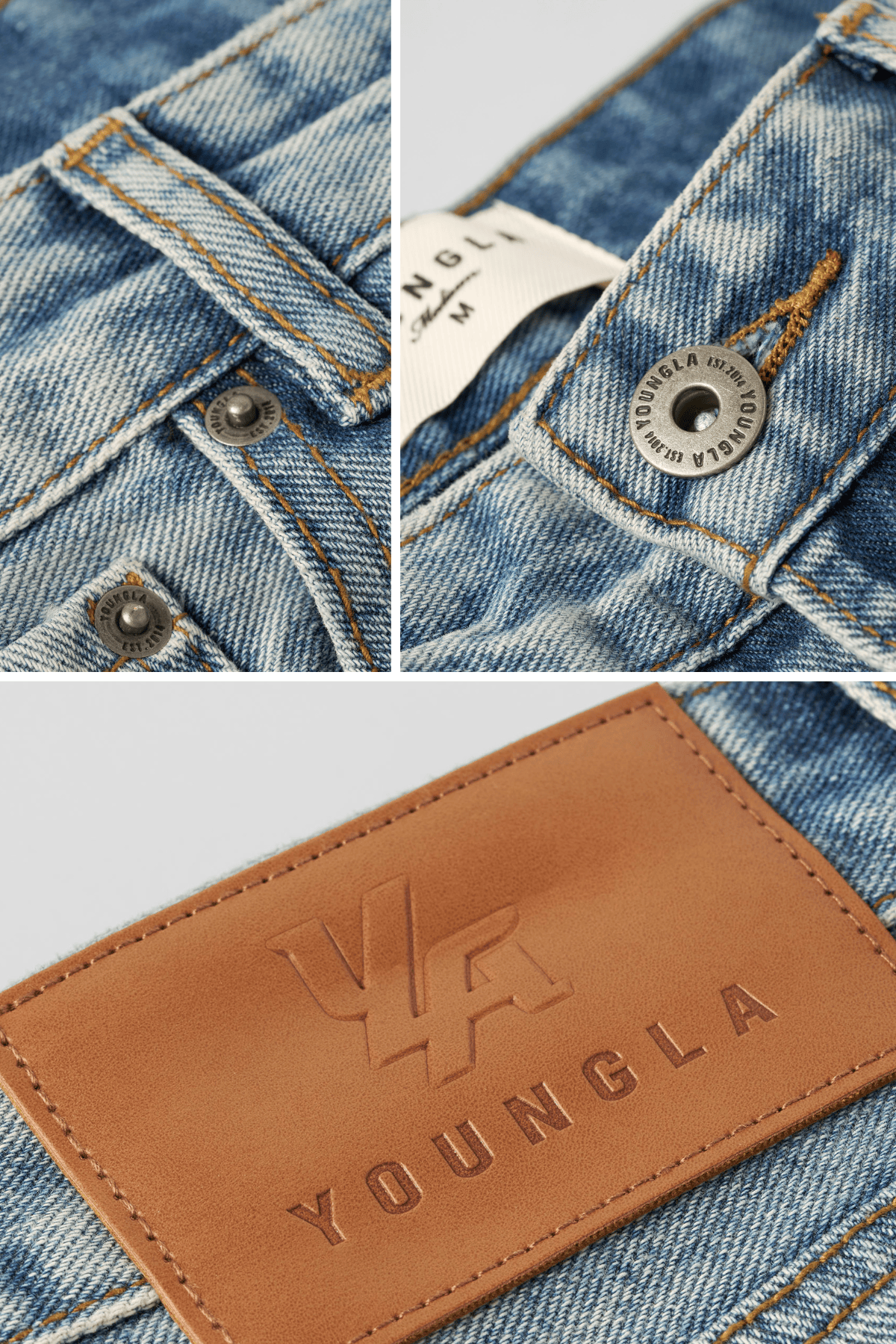 6016 - Fade Line Jeans - Image 3