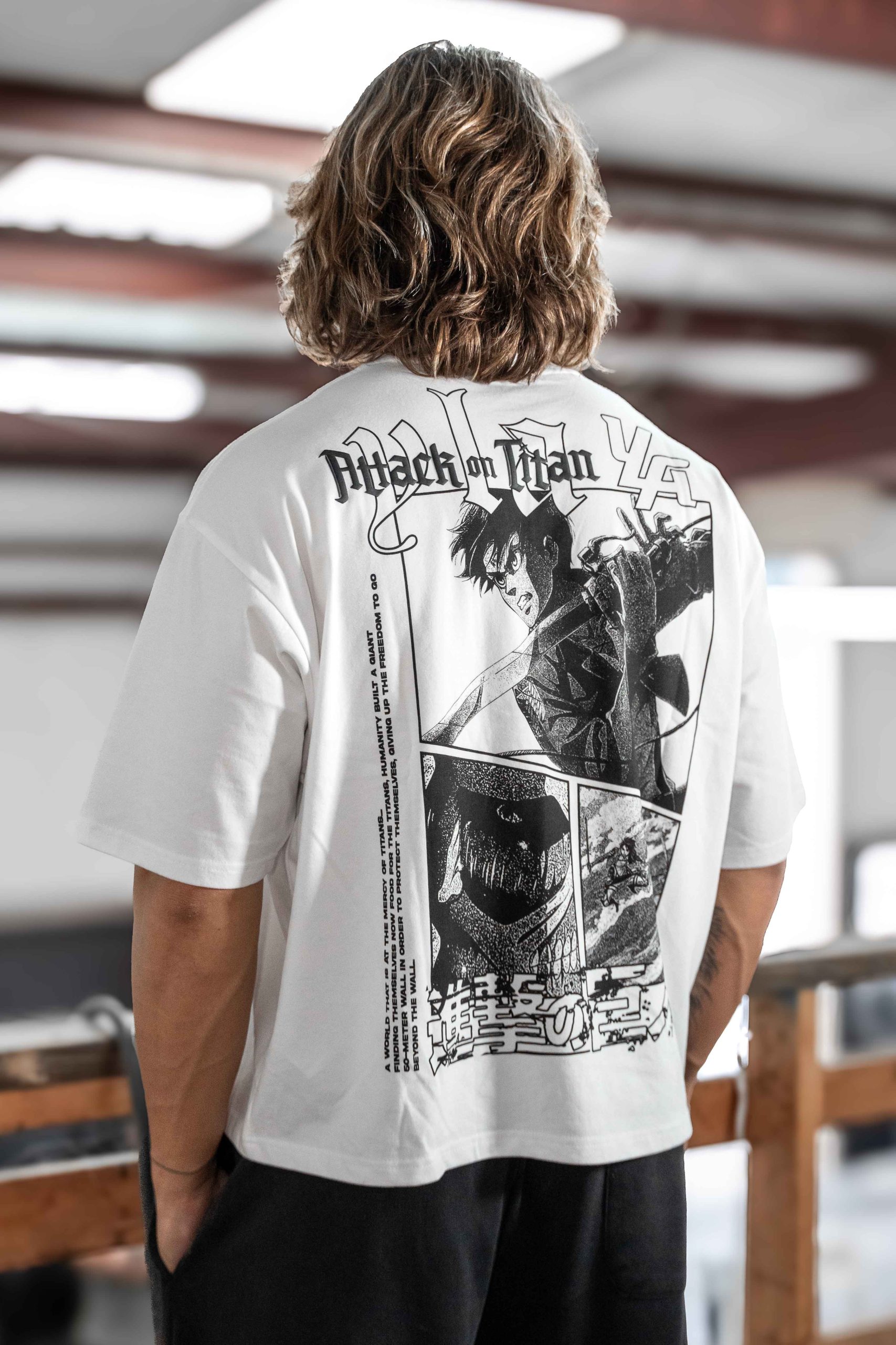 4186 - AOT? x YLA Cropped Tees - Image 3
